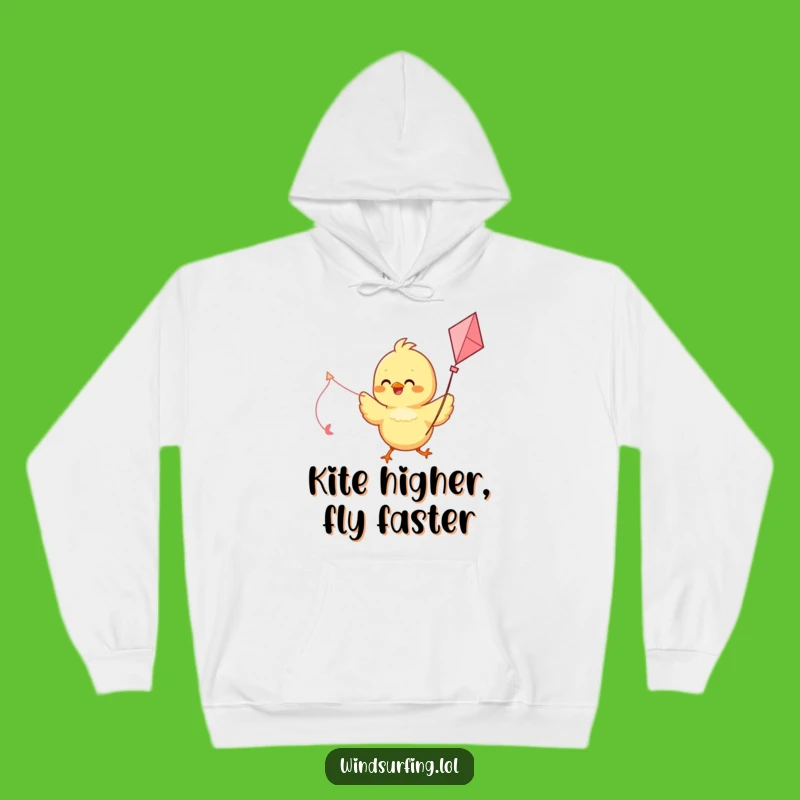 Funny Chick Kite Sail Hoodie: Cozy Up with This Hilarious Adventure Wear