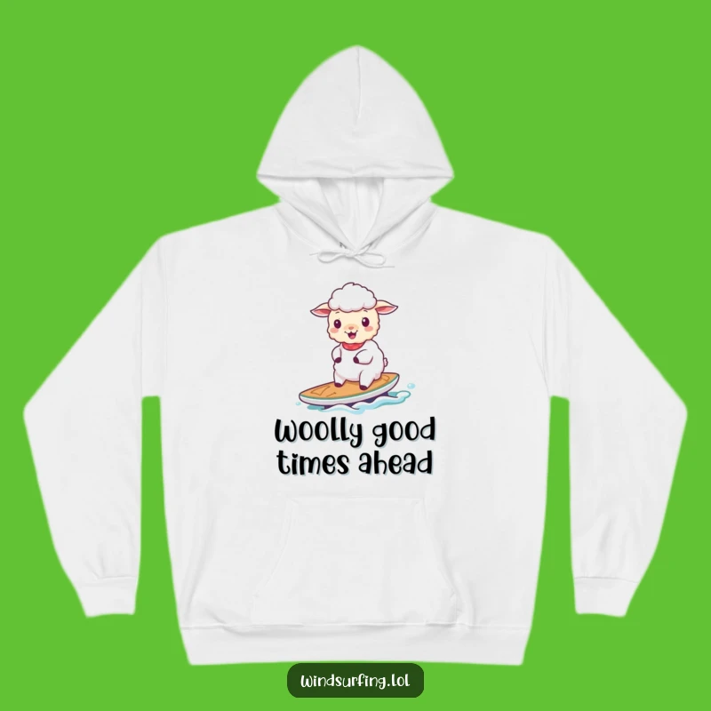 Cozy Funny Sheep Sailing Hoodie: Warm Comfort & Funny Gift