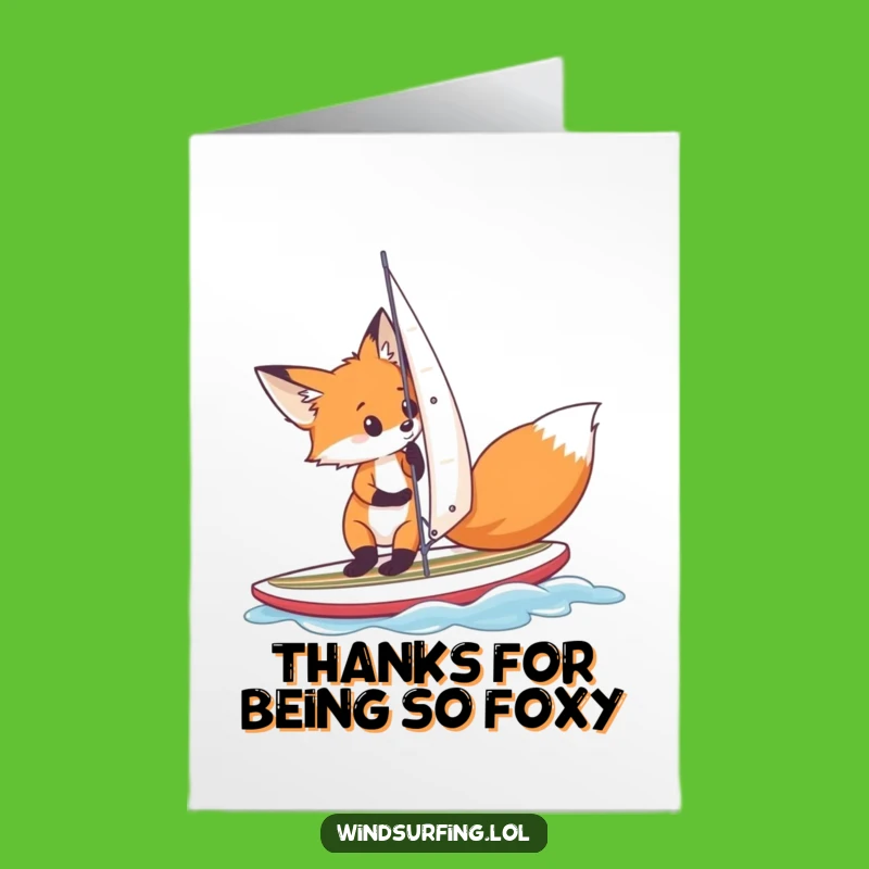 Free Printable Thank You Card: Fox's Clever Thanks - Funny Downloadable!