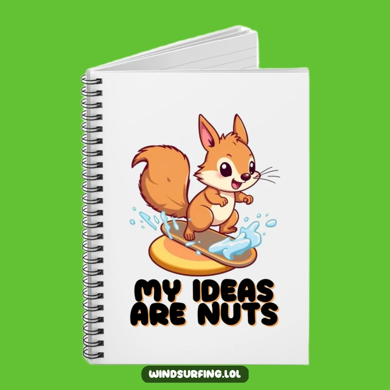 Funny Squirrel Waterskiing Notebook: Journal & Gift